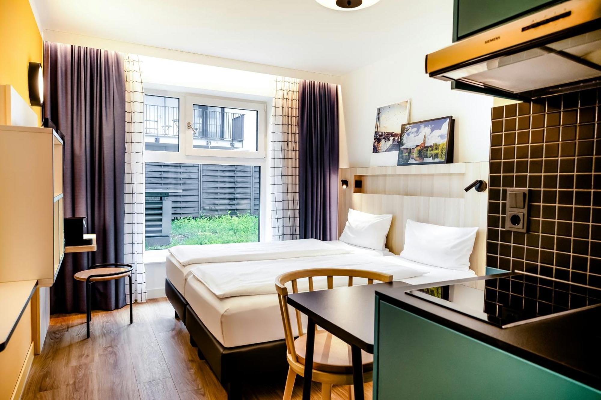 Studio Twin beds